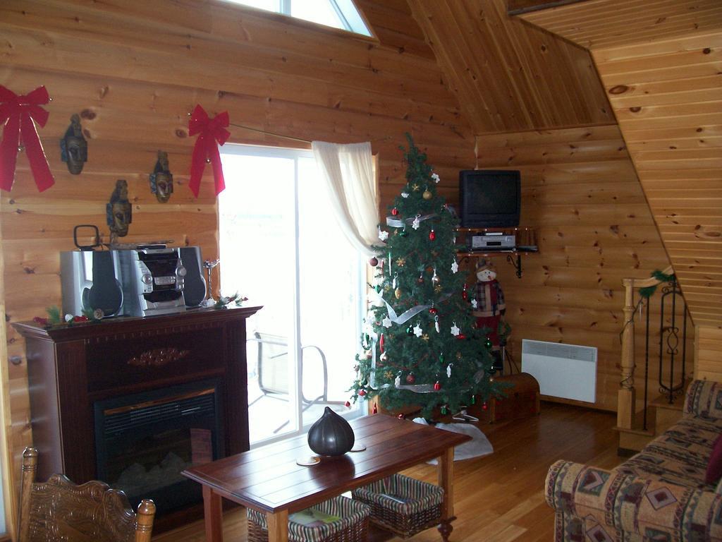 Chalets Garou Saint-Ferdinand Oda fotoğraf